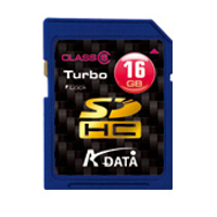  - A-data SecureDigital HighCapacity card 16GB Class6